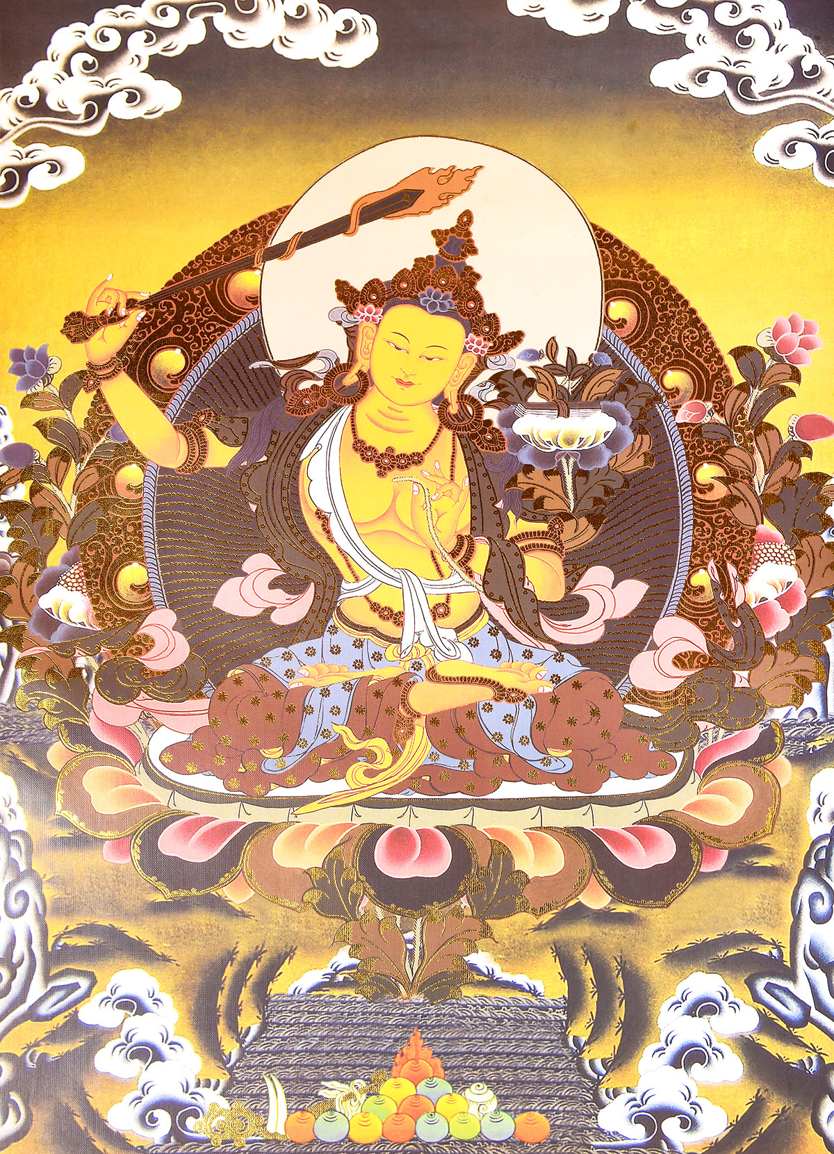 文殊分享 | 世尊法王子,众生大导师-次第花开